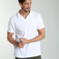 Polo manches courtes PAT blanc