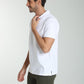 Polo manches courtes PAT blanc