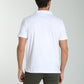 Polo manches courtes PAT blanc