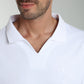 Polo manches courtes PAT blanc