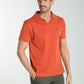 Polo manches courtes PAT brique