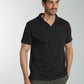 Polo manches courtes PAT noir