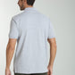 Polo manches courtes PING gris chiné