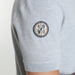 Polo manches courtes PING gris chiné