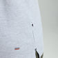 Polo manches courtes PING gris chiné
