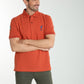 Polo manches courtes PING brique