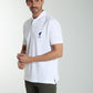 Polo manches courtes PING blanc