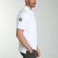 Polo manches courtes PING blanc