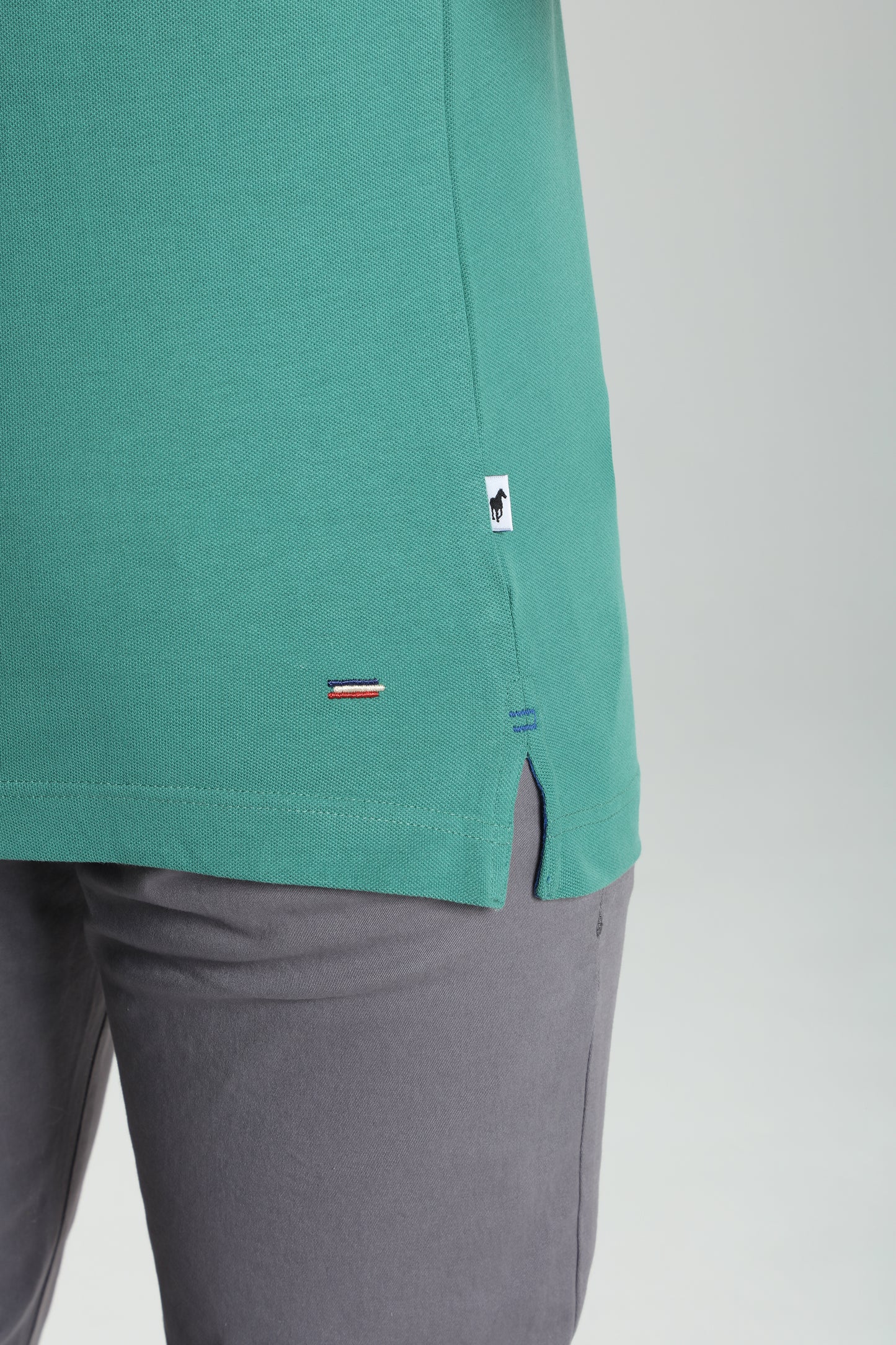Polo manches courtes PING vert