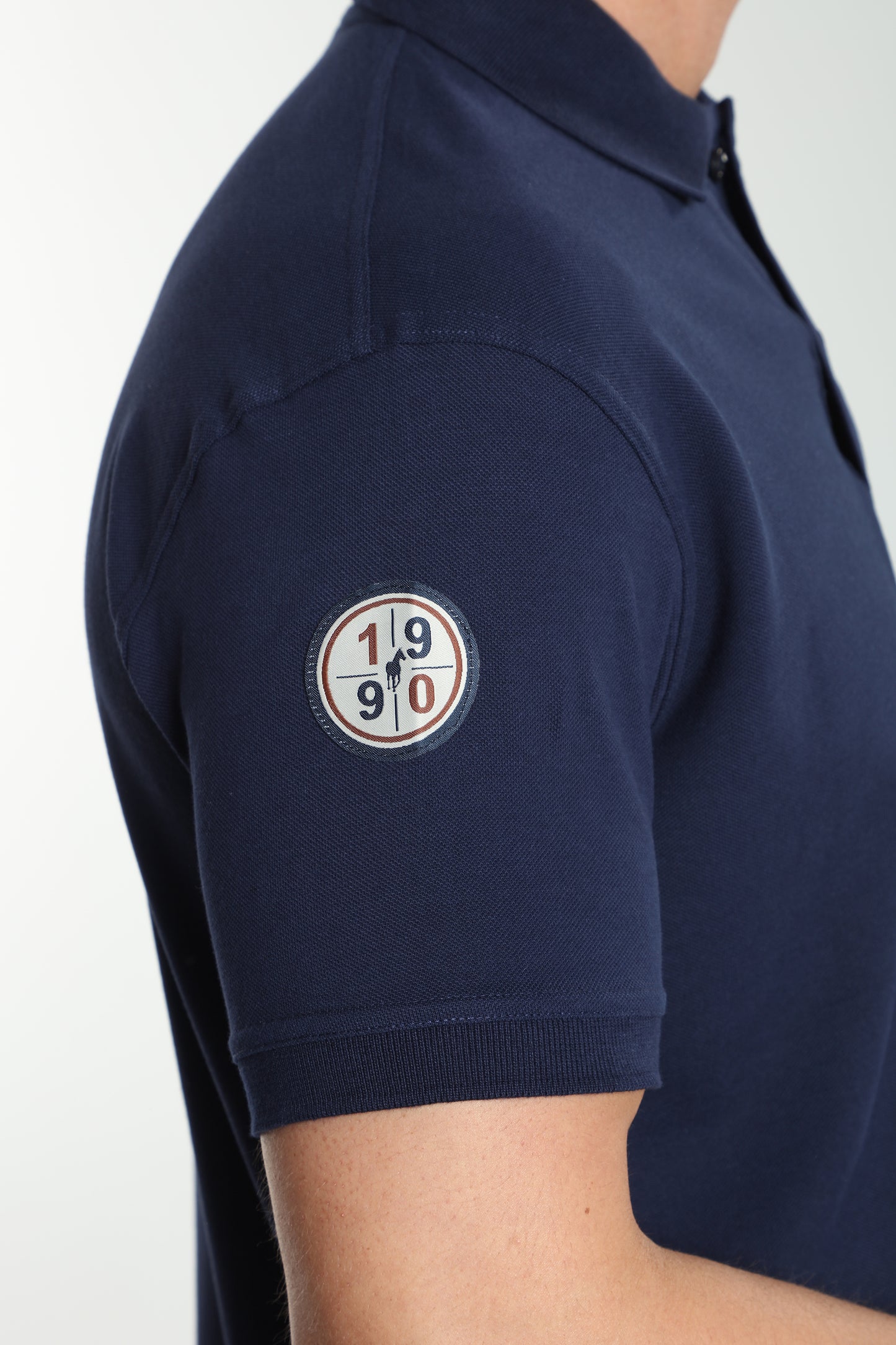 Polo manches courtes PING marine
