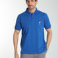 Polo manches courtes PING bleu