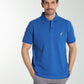 Polo manches courtes PING bleu