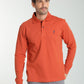Polo manches longues PERY brique