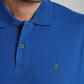 Polo manches longues PERY bleu