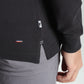 Polo manches longues PERY noir