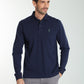 Polo manches longues PERY marine