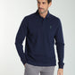 Polo manches longues PERY marine
