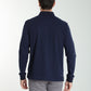 Polo manches longues PERY marine