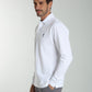 Polo manches longues PERY blanc