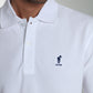 Polo manches longues PERY blanc
