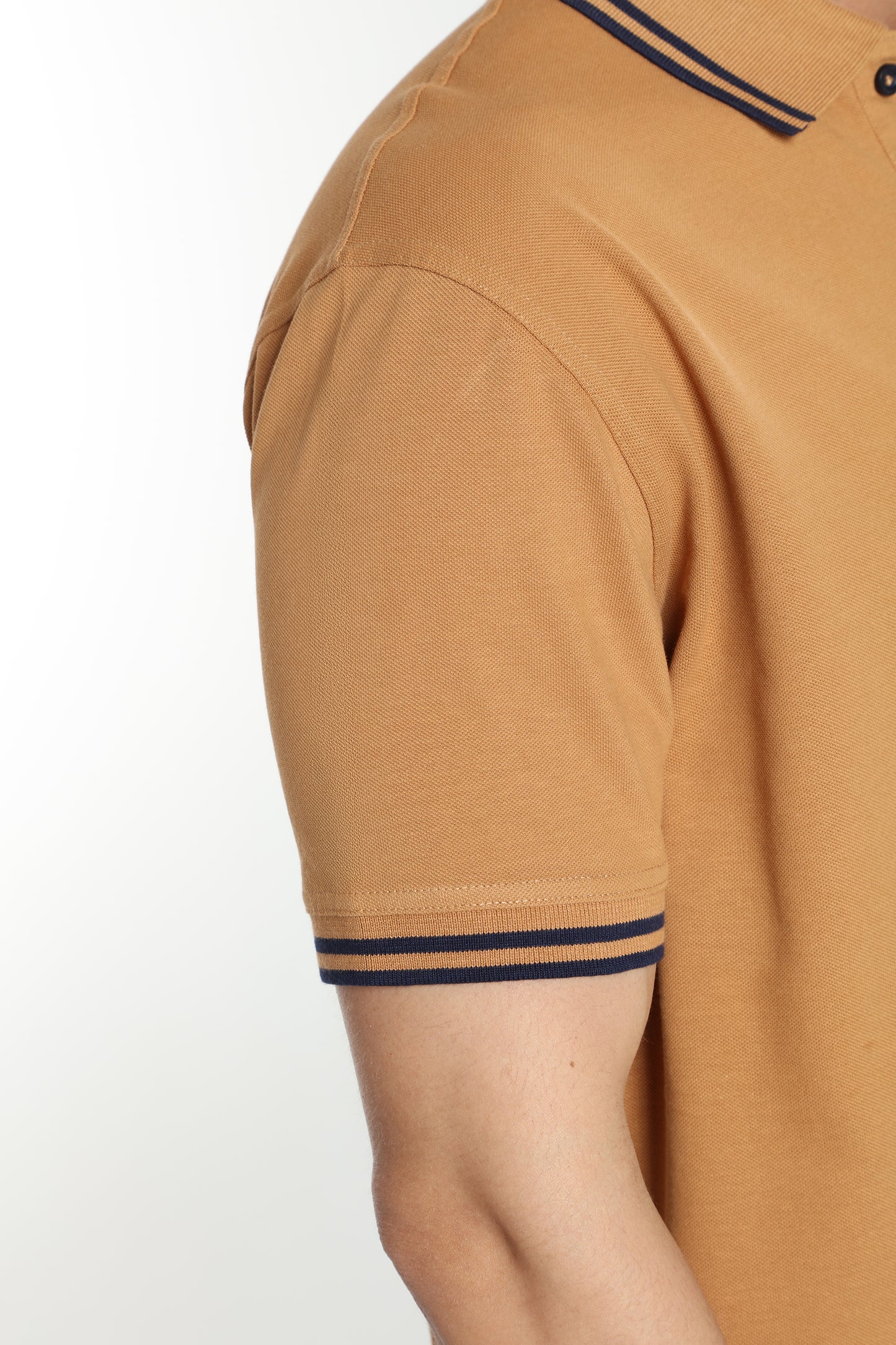 Polo manches courtes PRAY tabac