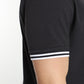 Polo manches courtes PRAY noir