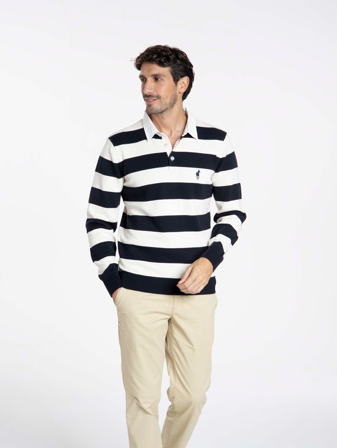 Pull RACING Marine/Ficelle