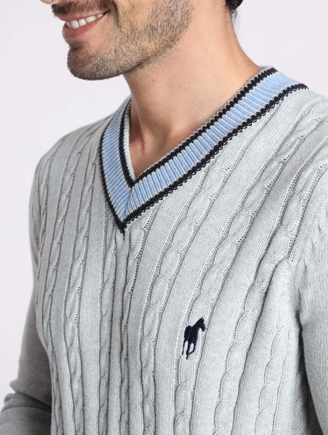 Pull PAULIN Gris Chine