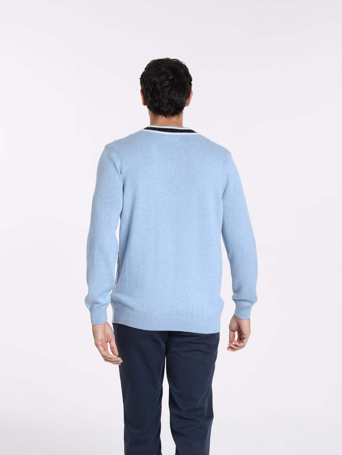 Pull PAULIN Bleu Clair