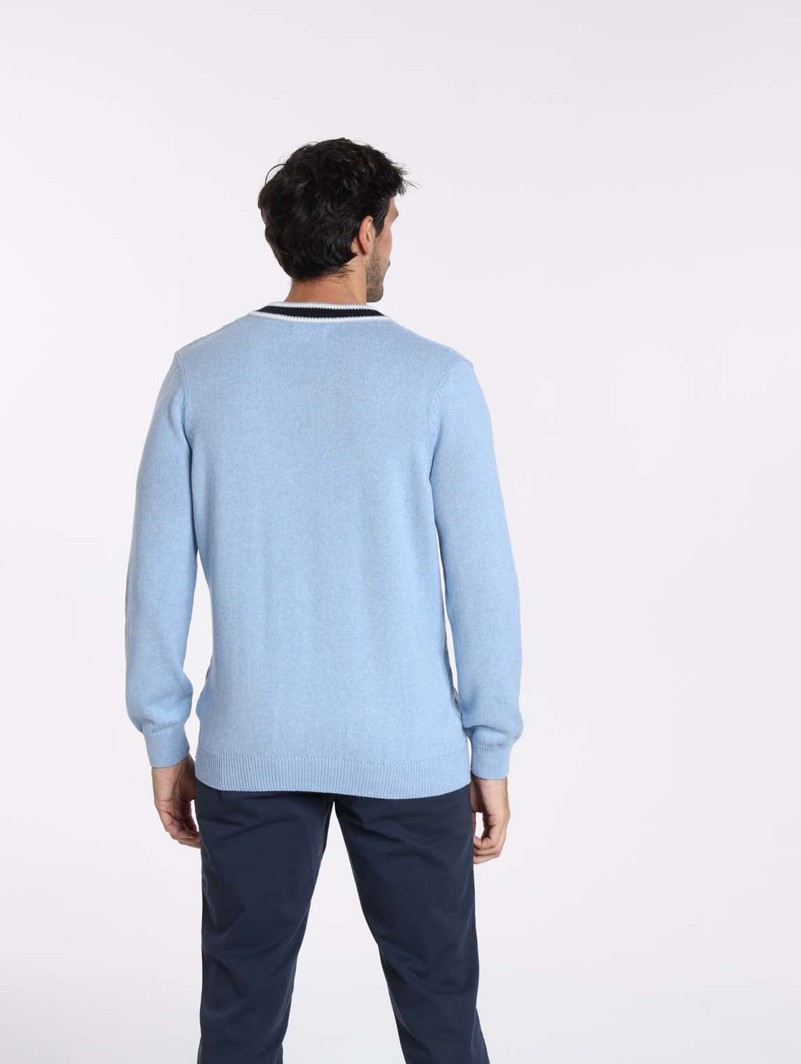 Pull PAULIN Bleu Clair