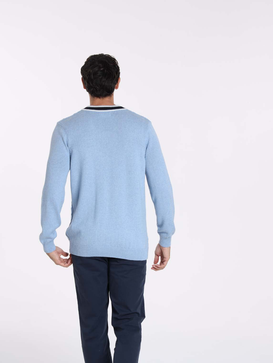 Pull PAULIN Bleu Clair
