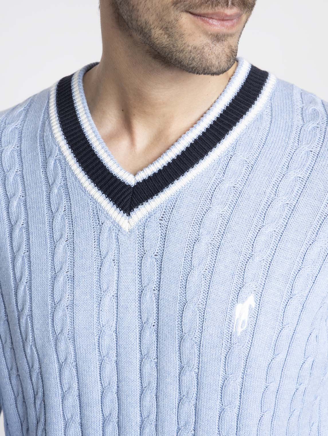 Pull PAULIN Bleu Clair