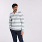 Pull RACING Gris Chine/Blanc