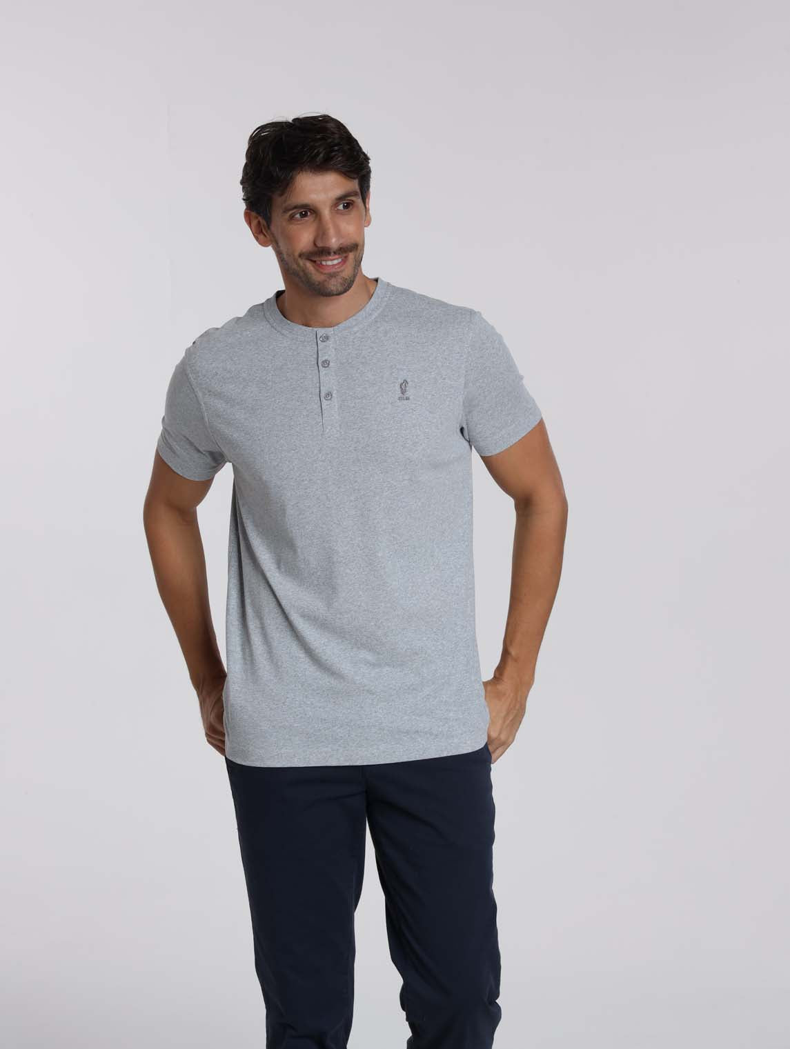 T-Shirt TURIN Gris Chine
