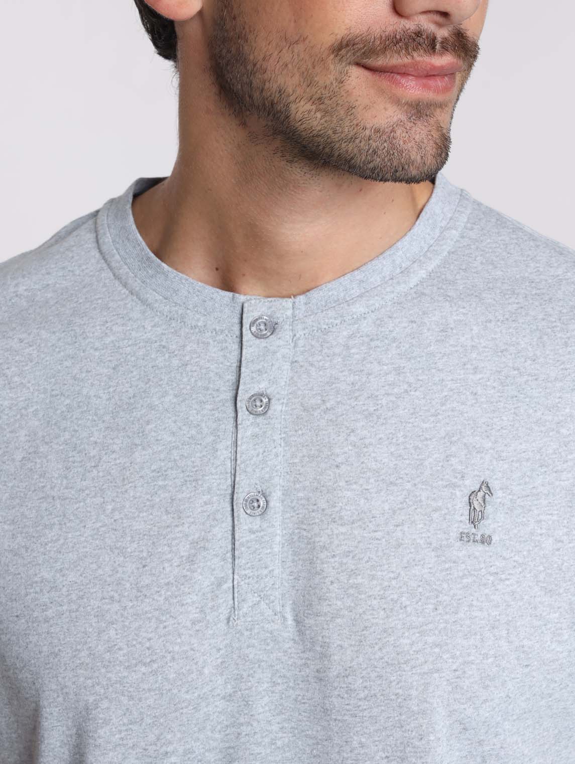 T-Shirt TURIN Gris Chine