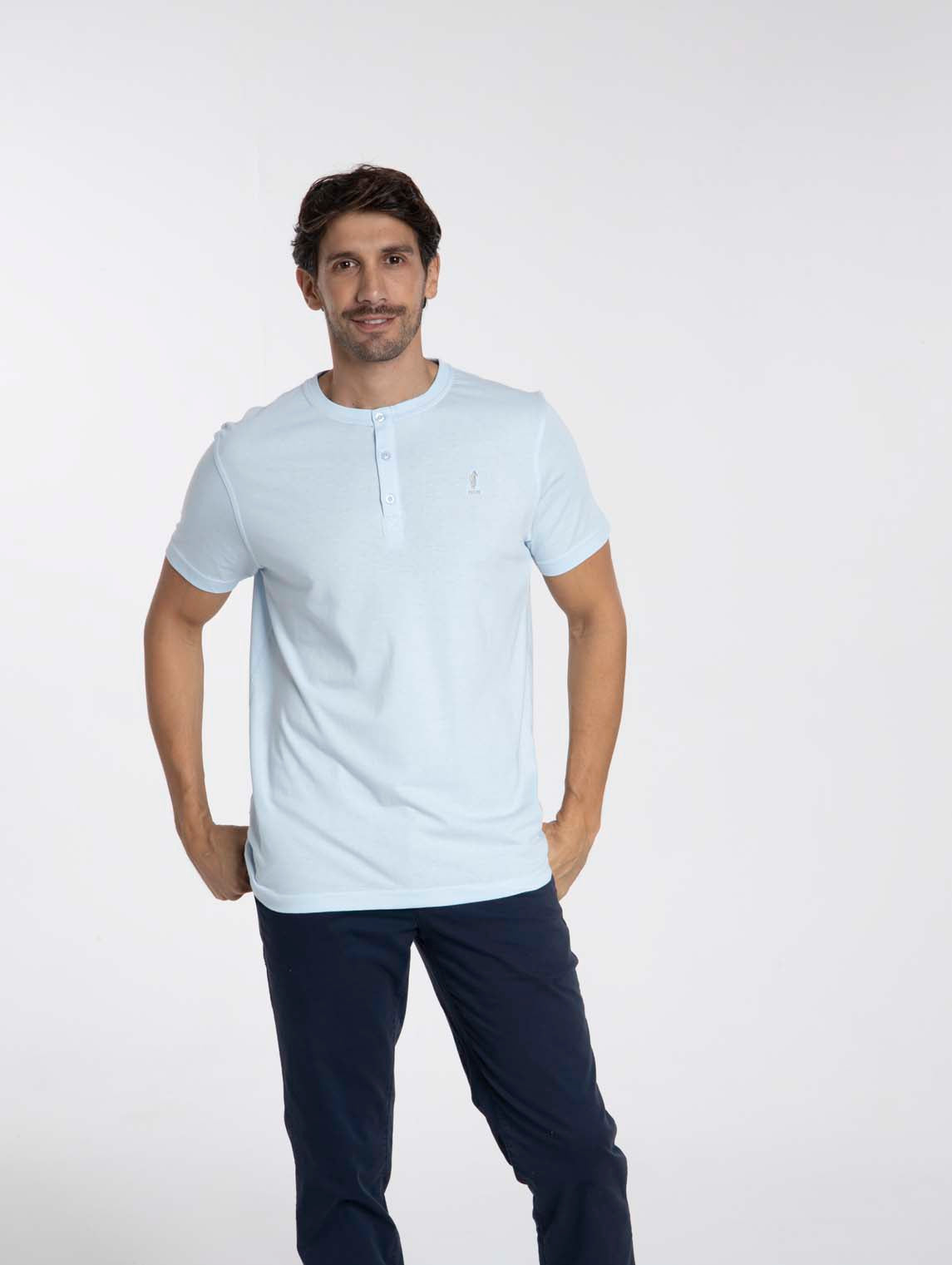 T-Shirt TURIN Bleu Ciel