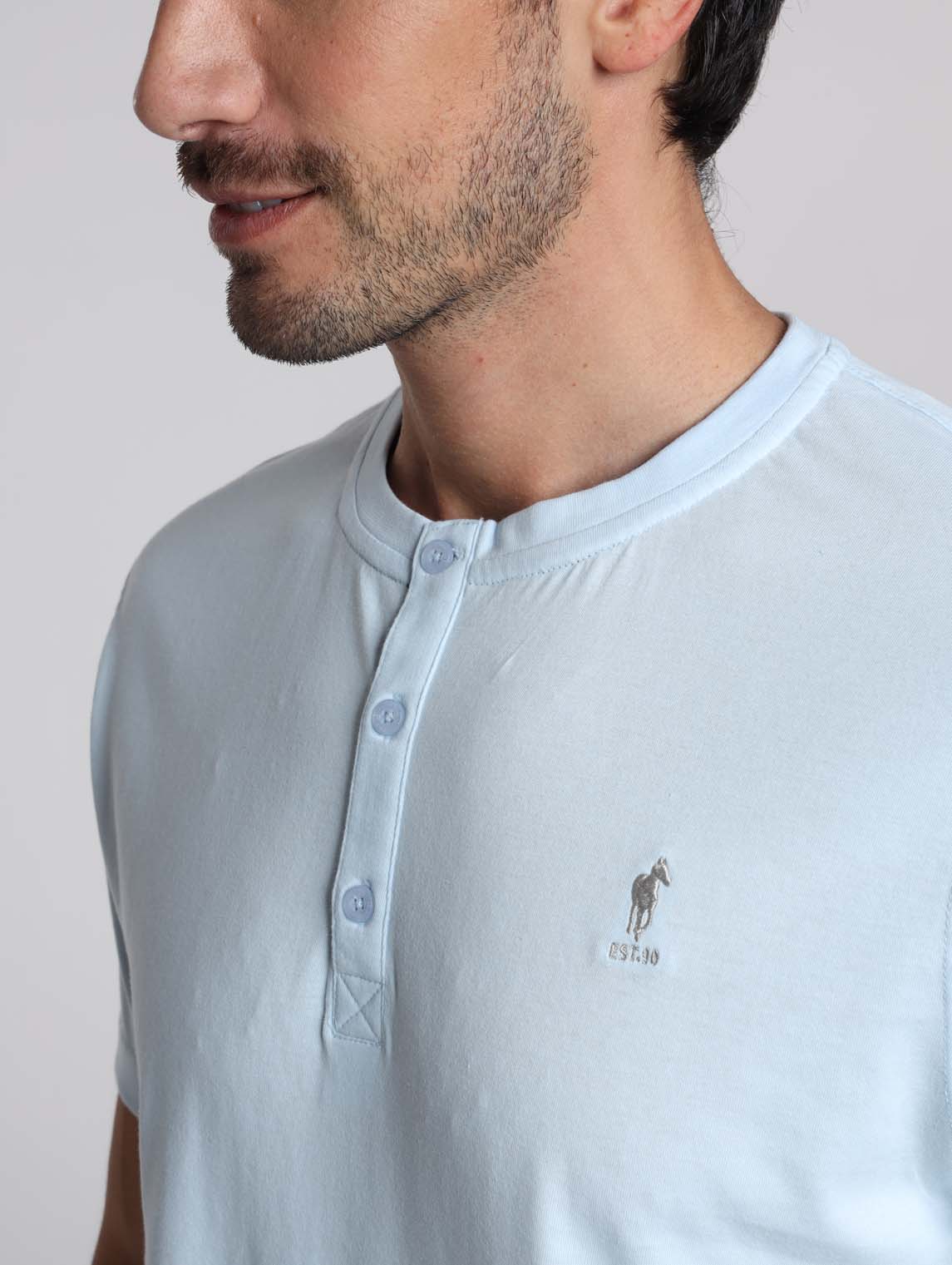 T-Shirt TURIN Bleu Ciel