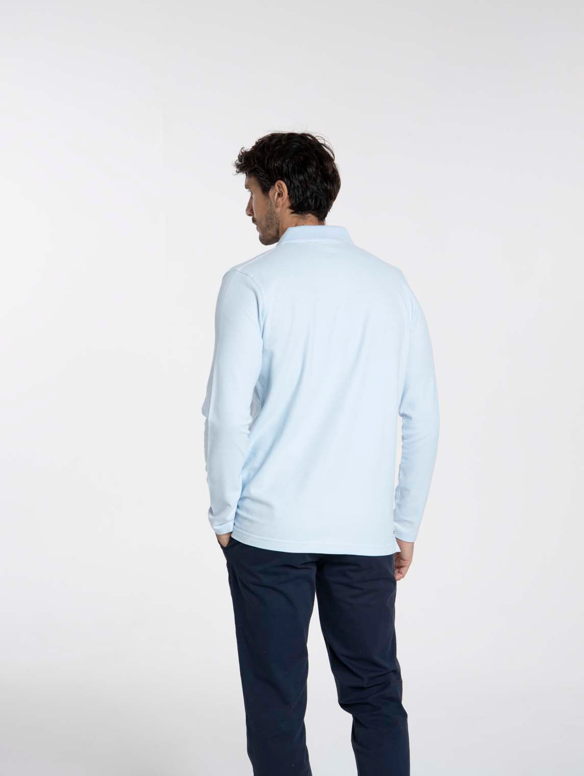 Polo ORLEANS Bleu Ciel