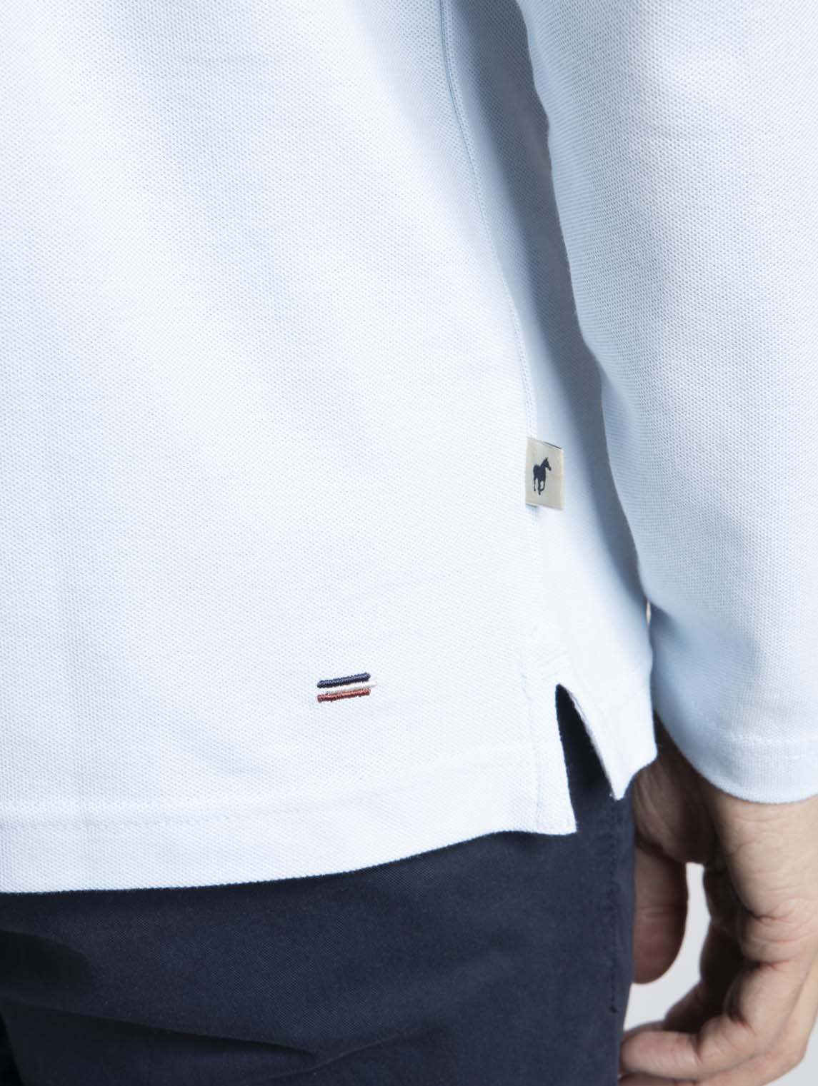 Polo ORLEANS Bleu Ciel