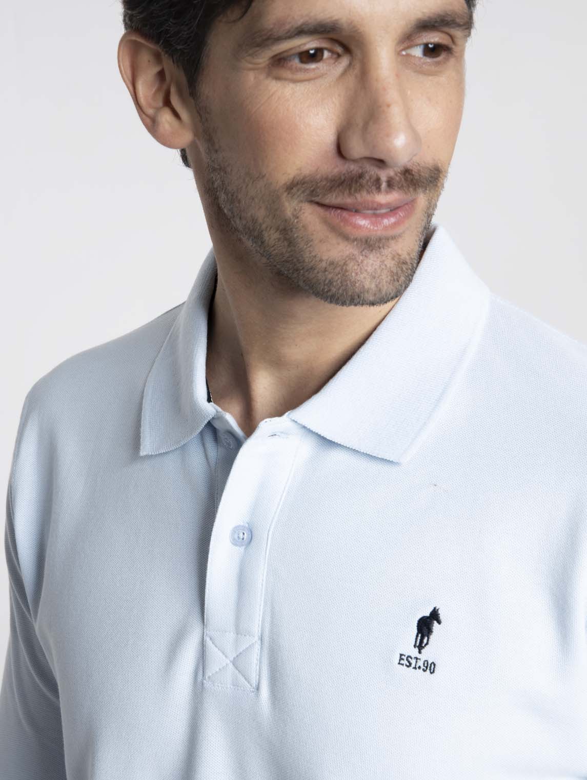 Polo ORLEANS Bleu Ciel