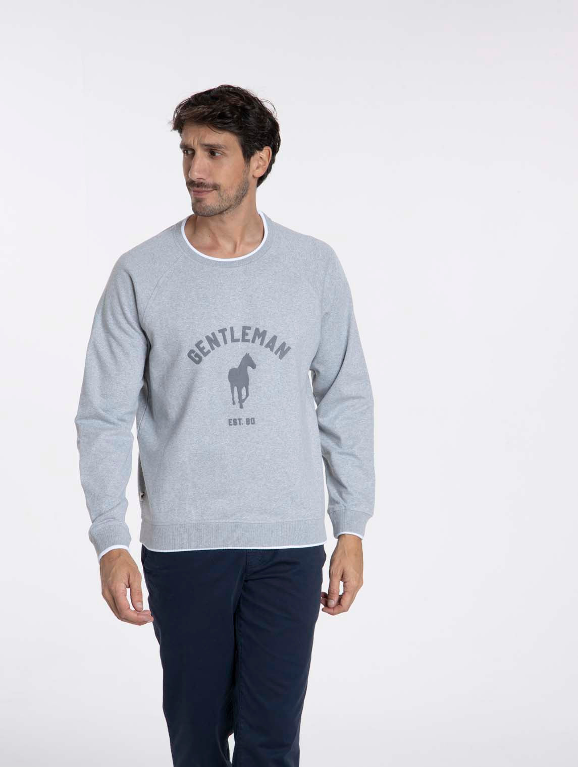 Sweat SENLIS Gris Chine