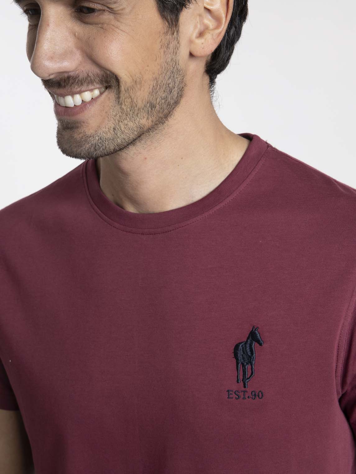 T-Shirt TIGNES Bordeaux