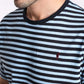 T-Shirt TAIPEI Marine/Bleu Ciel