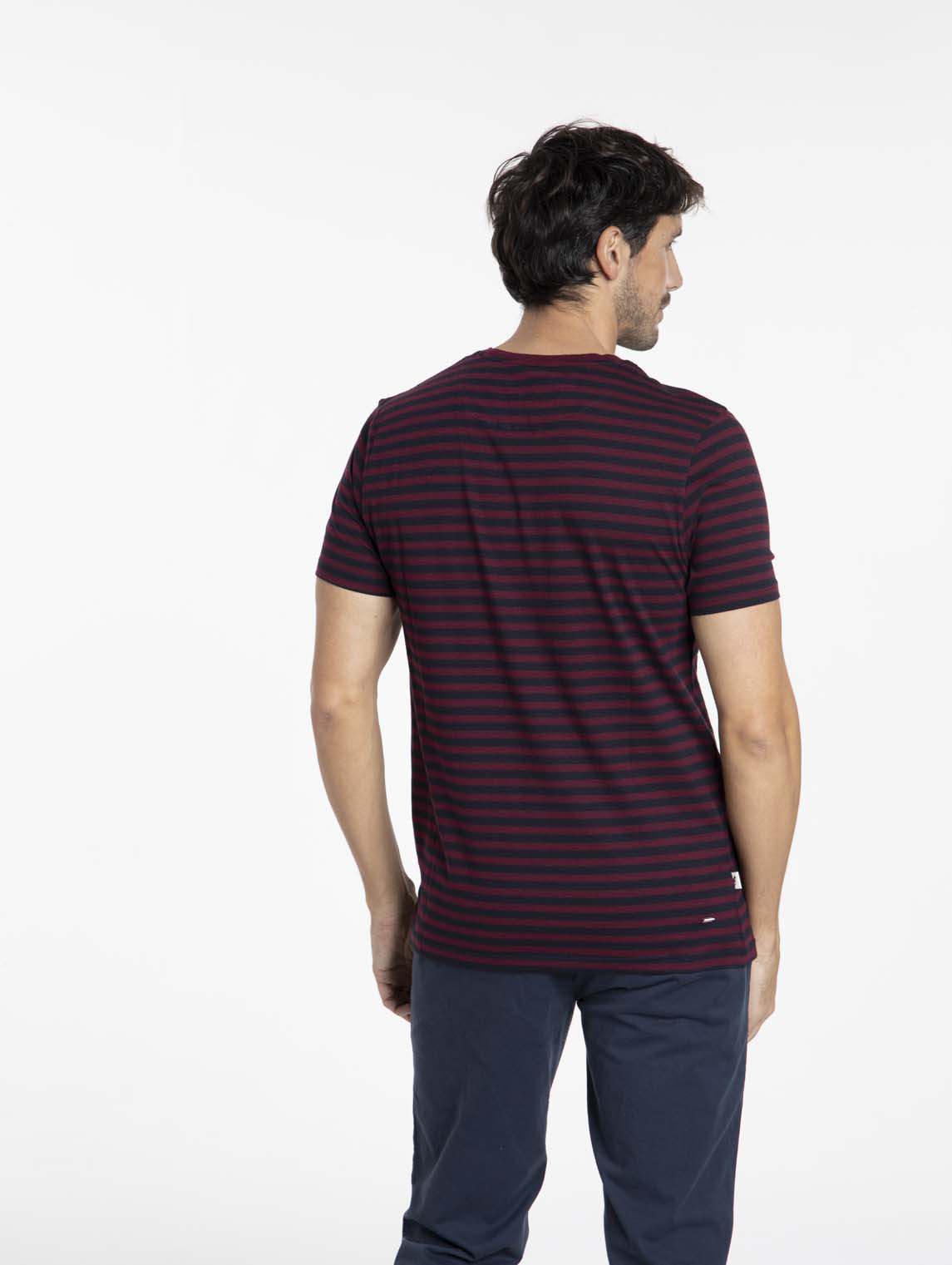 T-Shirt TAIPEI Bordeaux/ Marine