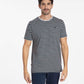 T-Shirt TAIPEI Marine/Gris Chine