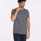 T-Shirt TAIPEI Marine/Gris Chine
