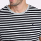 T-Shirt TAIPEI Marine/Gris Chine