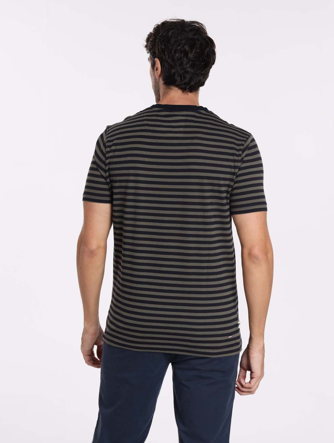 T-Shirt TAIPEI Kaki/Marine