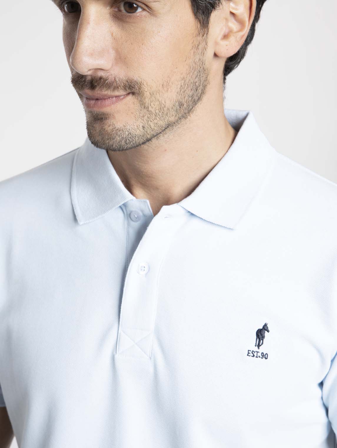 Polo ORLY Bleu Ciel