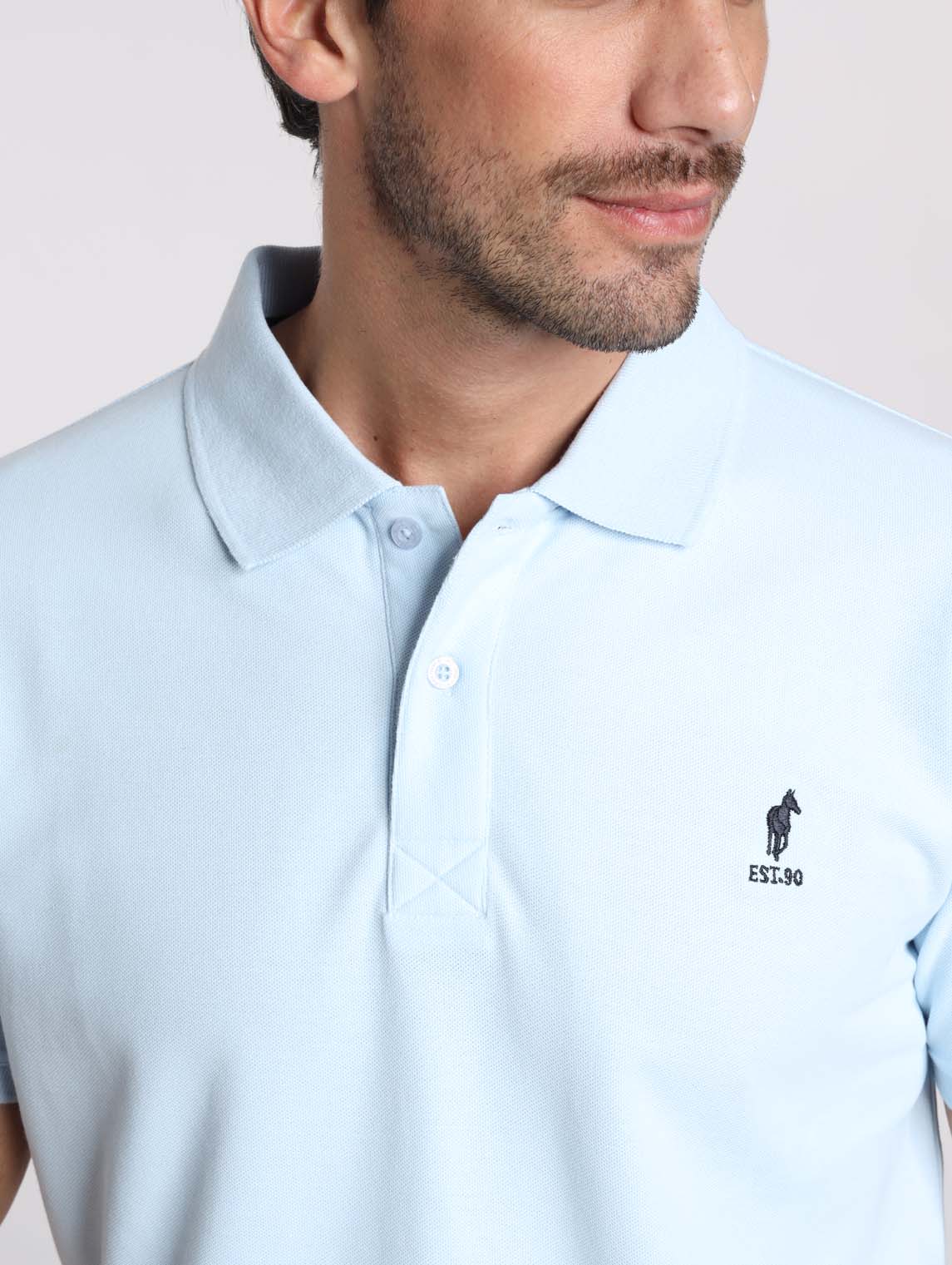 Polo ORLY Bleu Ciel
